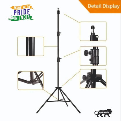 Black Metal Video Camera Tripod Stand, Mobile